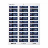 Seattle Return Address Labels (Full Sheet)