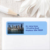 Seattle Return-adreslabel Etiket (Insitu)