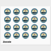  Seattle Ronde Sticker (Vel)