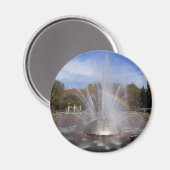 Seattle Science Center Fontein Washington Foto Magneet (Voorkant / Achterkant)