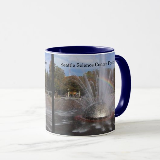 Seattle Science Center Fontein Washington Foto Mok (Voorkant rechts)