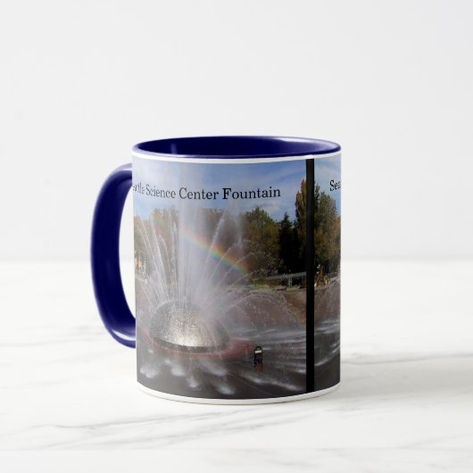 Seattle Science Center Fontein Washington Foto Mok (Voorkant links)