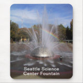Seattle Science Center Fontein Washington Foto Muismat (Voorkant)