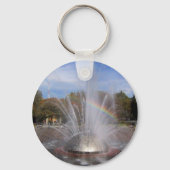 Seattle Science Center Fontein Washington Foto Sleutelhanger (Achterkant)