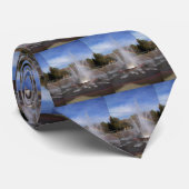 Seattle Science Center Fontein Washington Foto Stropdas (Opgerold)