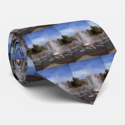 Seattle Science Center Fontein Washington Foto Stropdas (Opgerold)