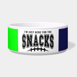Seattle Seahawks Football hier voor de snacks Pet Voerbakje