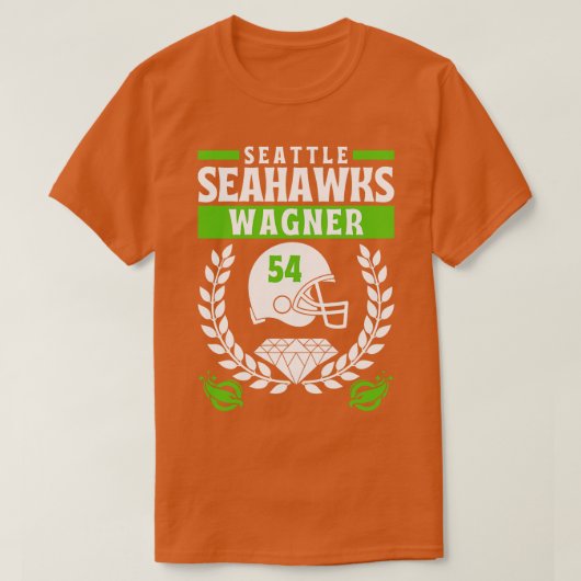 Seattle Seahawks Wagner 56 editie T-shirt (Design voorkant)