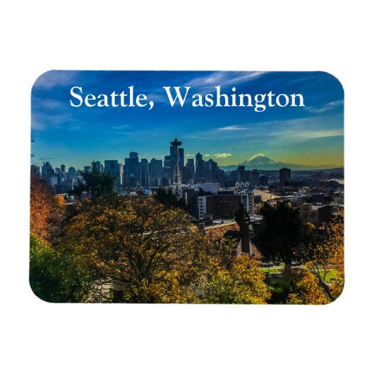 Seattle Seattle #9 Magnet Magneet (Horizontaal)