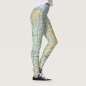 Seattle Sectorkaart Leggings (Rechts)