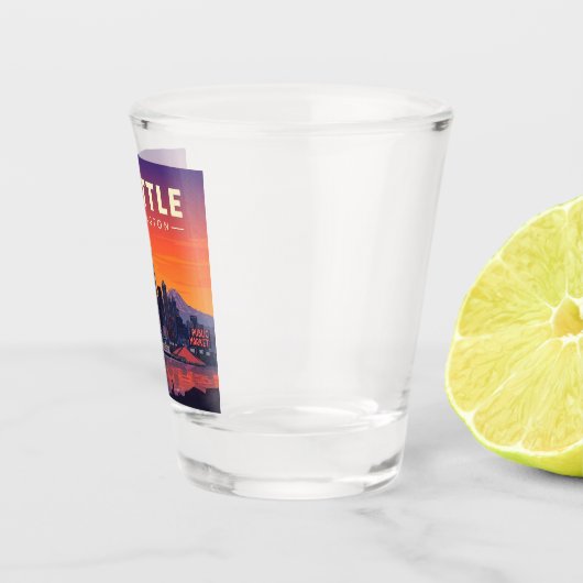 Seattle Shot Glas (Rechts)