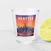 Seattle Shot Glas (Voorkant)