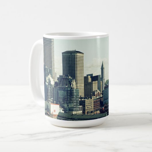 Seattle Silhouet Koffiemok (Voorkant links)