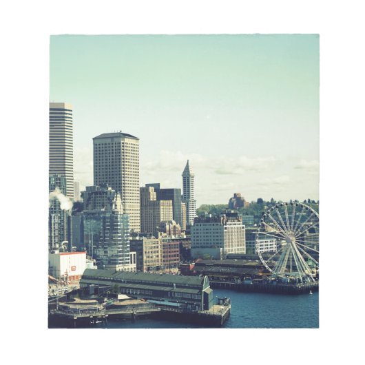 Seattle Silhouet Notitieblok (Voorkant)