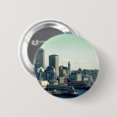 Seattle Silhouet Ronde Button 5,7 Cm (Voorkant /achterkant)