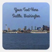 Seattle Skyline #2-1 Stickers (Voorkant)