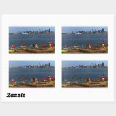 Seattle Skyline #4-2 Stickers (Vel)