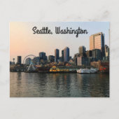 Seattle Skyline #5 Briefkaart (Voorkant)