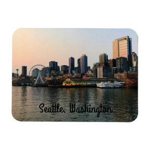 Seattle Skyline #5 Magnet Magneet