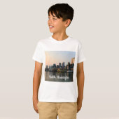 Seattle Skyline #5 T-shirt (Voorkant volledig)