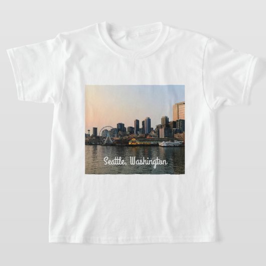 Seattle Skyline #5 T-shirt (Laagn)