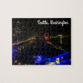 Seattle Skyline #6 Jigzaag Puzzle Legpuzzel (Horizontaal)