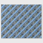 Seattle Skyline Aerial Cadeaupapier (Vlak)