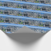 Seattle Skyline Aerial Cadeaupapier (Hoek)