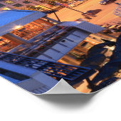 Seattle skyline and harbour, staat Washington Poster (Hoek)