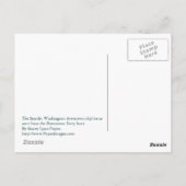 Seattle Skyline Briefkaart (Achterkant)