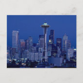 Seattle skyline briefkaart (Voorkant)