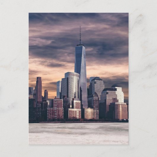 Seattle Skyline Briefkaart (Voorkant)