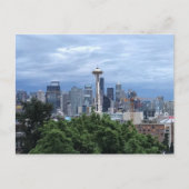 Seattle Skyline Briefkaart (Voorkant)