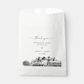 Seattle Skyline bruiloft dank u favoriete tassen Bedankzakje (Voorkant)