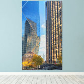 Seattle Skyline Canvas Afdruk (Insitu (Houten vloer))