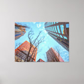 Seattle Skyline Canvas Afdruk (Voorkant)