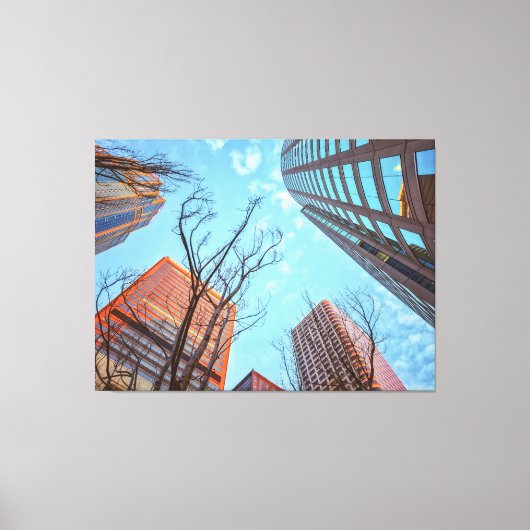 Seattle Skyline Canvas Afdruk (Voorkant)