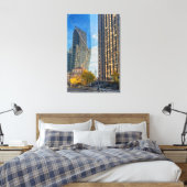 Seattle Skyline Canvas Afdruk (Insitu (Slaapkamer))