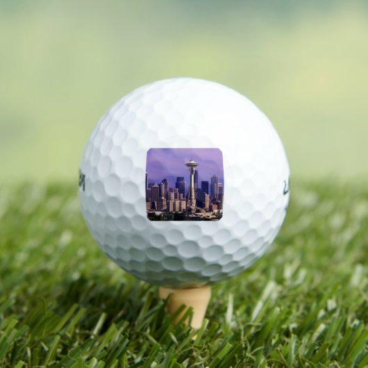 Seattle Skyline Golfballen (Insitu Shirt)