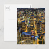 Seattle Skyline in Dusk Briefkaart (Voorkant / Achterkant)
