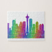 Seattle skyline legpuzzel (Horizontaal)
