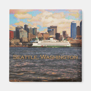 Seattle Skyline Magneet