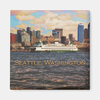 Seattle Skyline Magneet