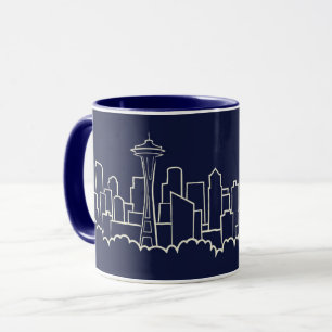 Seattle Skyline Mok