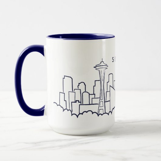 Seattle Skyline Mok (Links)