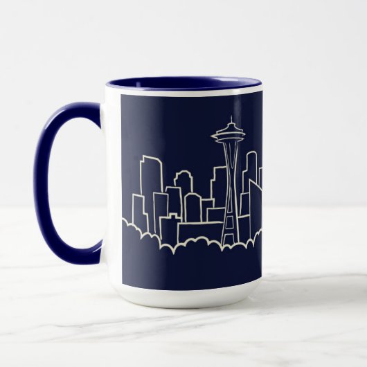 Seattle Skyline Mok (Links)