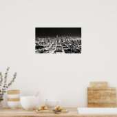 Seattle Skyline Poster (Keuken)