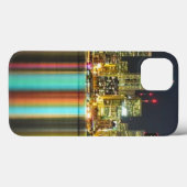 Seattle skyline 's nachts met reflectie Case-Mate iPhone case (Achterkant (horizontaal))