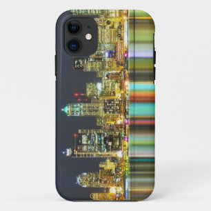 Seattle skyline 's nachts met reflectie Case-Mate iPhone case