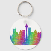 Seattle skyline sleutelhanger (Voorkant)